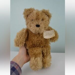 Eden Basil Bear Collection Teddy Plush Stuffed Animal Toy Tan w/Tags 12"